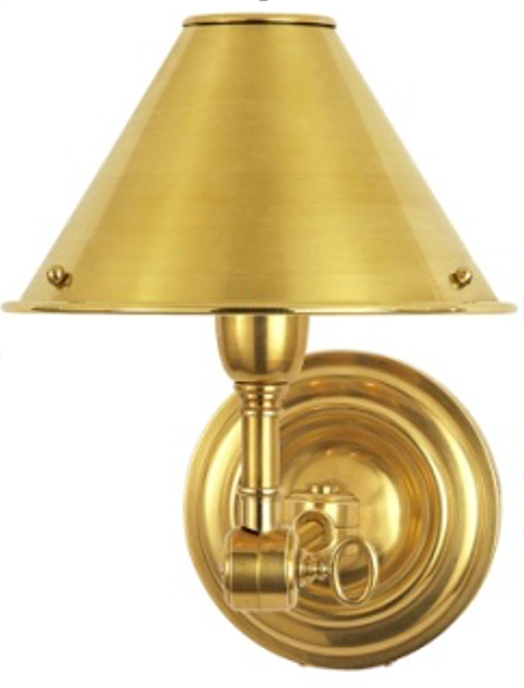 Metal Shade wall scone
