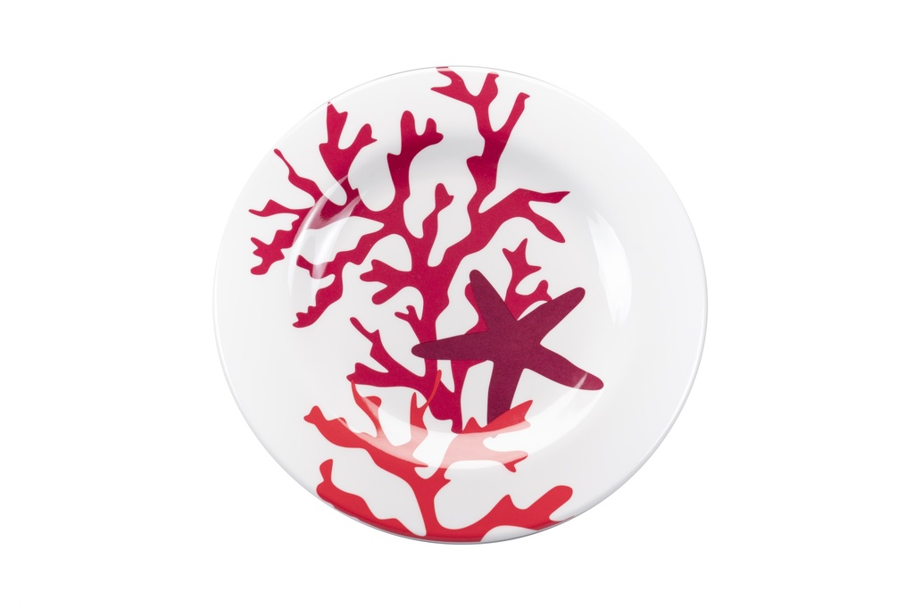 CORALLO RED FRUIT PLATE