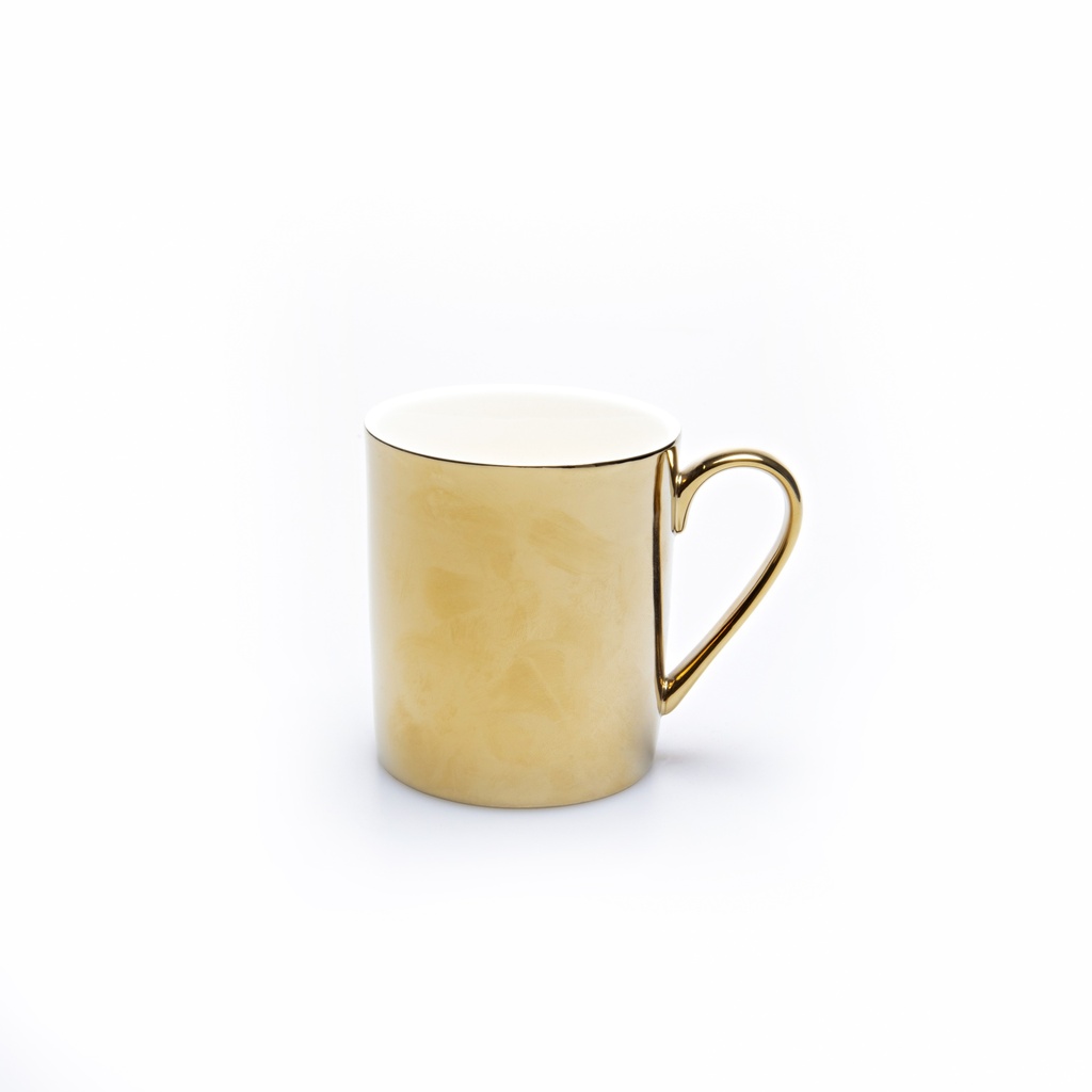 Ceramic Cup Golden 
